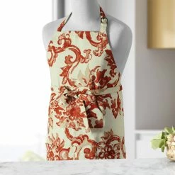 Cheap ⭐ Exclusive Fabrics Indonesian Printed Cotton Apron - 27 X 34 Indonesian Blue ❤️ -Exclusive Fabrics SHOP Exclusive Fabrics Indonesian Printed Cotton Apron 8