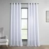 Promo ✔️ Exclusive Fabrics Italian Faux Linen Grommet Curtain (1 Panel) Taupe Grey 🎁 -Exclusive Fabrics SHOP Exclusive Fabrics Italian Faux Linen Grommet Curtain 281 Panel29