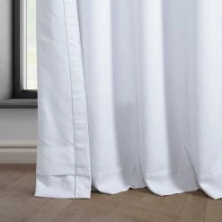 Promo ✔️ Exclusive Fabrics Italian Faux Linen Grommet Curtain (1 Panel) Taupe Grey 🎁 -Exclusive Fabrics SHOP Exclusive Fabrics Italian Faux Linen Grommet Curtain 281 Panel29 9