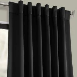 Cheap 🎁 Exclusive Fabrics Jet Black Blackout Curtain Panel Pair (2 Panels) 🎁 -Exclusive Fabrics SHOP Exclusive Fabrics Jet Black Blackout Curtain Panel Pair cf3321bb cbcb 4c3f b6b1 690c27bf6410