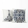 Best deal ✨ Exclusive Fabrics Kerala Blue Printed Cotton Cushion Cover (Set Of 2) Kerala Cocoa 👏 -Exclusive Fabrics SHOP Exclusive Fabrics Kerala Blue Printed Cotton Cushion Cover PAIR 1c8c6e7d f4e0 4918 b665 222001f8ad2a