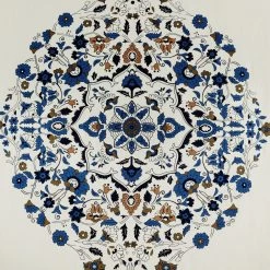 Cheap ⌛ Exclusive Fabrics Kerala Printed Cotton Twill Single Curtain (1 Panel) Kerala Blue 👏 -Exclusive Fabrics SHOP Exclusive Fabrics Kerala Blue Printed Cotton Twill Single Curtain Panel 8