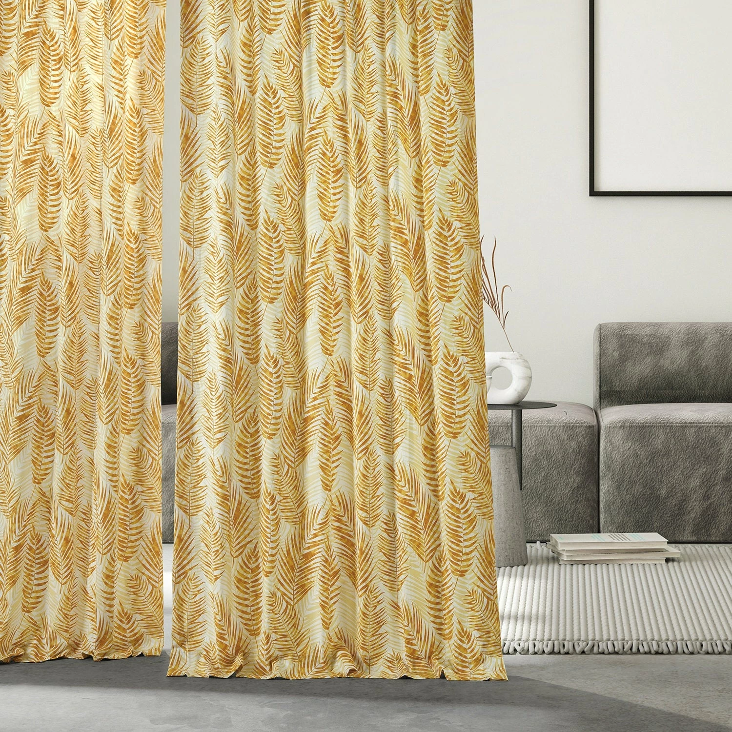 Best Sale 🎉 Exclusive Fabrics Kupala Printed Cotton Curtain (1 Panel) Kupala Eternal Gold 💯 10 Best Sale 🎉 Exclusive Fabrics Kupala Printed Cotton Curtain (1 Panel) Kupala Eternal Gold 💯 - Image 8