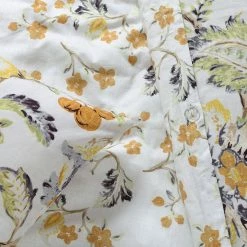 Best Pirce 💯 Exclusive Fabrics Larkspur Gold Cotton Double Slub Linen Weave Reversible Duvet Set 😉 -Exclusive Fabrics SHOP Exclusive Fabrics Larkspur Gold Cotton Double Slub Linen Weave Reversible Duvet Set 4