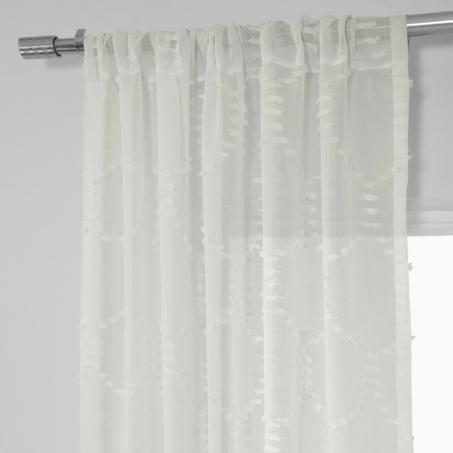Top 10 ๐ Exclusive Fabrics Marseille Shell Patterned Linen Sheer Curtain (1 Panel) ๐ 7 Top 10 ๐ Exclusive Fabrics Marseille Shell Patterned Linen Sheer Curtain (1 Panel) ๐ - Image 5