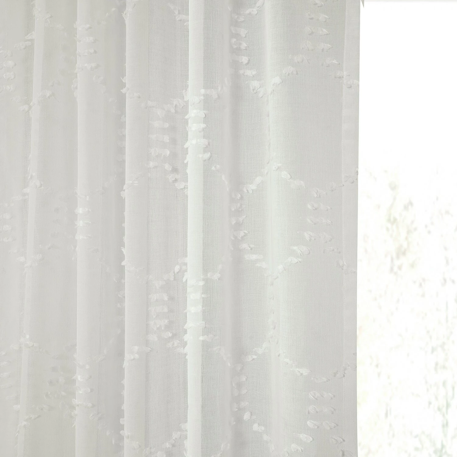 Top 10 ๐ Exclusive Fabrics Marseille Shell Patterned Linen Sheer Curtain (1 Panel) ๐ 9 Top 10 ๐ Exclusive Fabrics Marseille Shell Patterned Linen Sheer Curtain (1 Panel) ๐ - Image 7