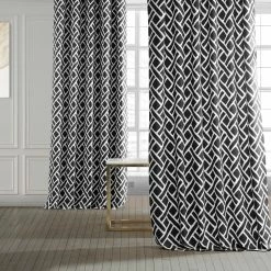 Top 10 🔥 Exclusive Fabrics Martinique Cotton Curtain (1 Panel) Martinique Black ✔️ -Exclusive Fabrics SHOP Exclusive Fabrics Martinique Cotton Curtain 281 Panel29 5