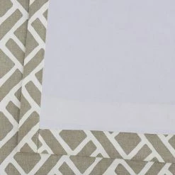 Top 10 🔥 Exclusive Fabrics Martinique Cotton Curtain (1 Panel) Martinique Black ✔️ -Exclusive Fabrics SHOP Exclusive Fabrics Martinique Geometric Pattern Cotton Curtain Panel 28Single29 5