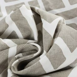 Top 10 🔥 Exclusive Fabrics Martinique Cotton Curtain (1 Panel) Martinique Black ✔️ -Exclusive Fabrics SHOP Exclusive Fabrics Martinique Geometric Pattern Cotton Curtain Panel 28Single29 8