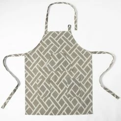 New 🥰 Exclusive Fabrics Martinique Printed Cotton Apron - 27 X 34 Martinique Blue 🎁 24 New 🥰 Exclusive Fabrics Martinique Printed Cotton Apron - 27 X 34 Martinique Blue 🎁 -Exclusive Fabrics SHOP Exclusive Fabrics Martinique Printed Cotton Apron 7