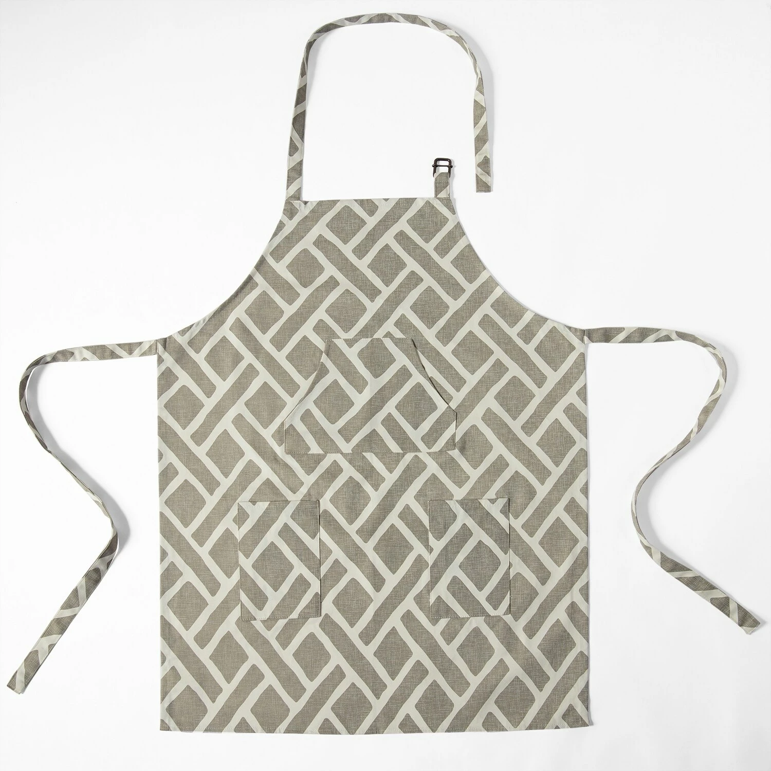 New 🥰 Exclusive Fabrics Martinique Printed Cotton Apron - 27 X 34 Martinique Blue 🎁 10 New 🥰 Exclusive Fabrics Martinique Printed Cotton Apron - 27 X 34 Martinique Blue 🎁 - Image 8