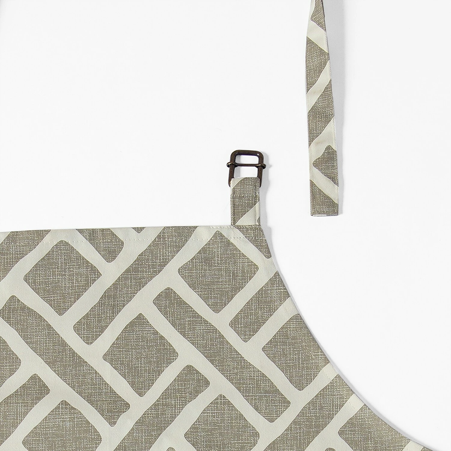 New 🥰 Exclusive Fabrics Martinique Printed Cotton Apron - 27 X 34 Martinique Blue 🎁 12 New 🥰 Exclusive Fabrics Martinique Printed Cotton Apron - 27 X 34 Martinique Blue 🎁 - Image 10