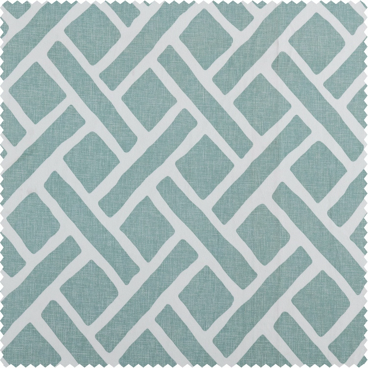Outlet ๐ Exclusive Fabrics Martinique Printed Cotton Tie-Up Window Shade - 46 X 63 Martinique Aqua ๐ 13 Outlet ๐ Exclusive Fabrics Martinique Printed Cotton Tie-Up Window Shade - 46 X 63 Martinique Aqua ๐ - Image 11
