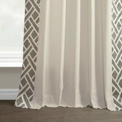 Best reviews of 🥰 Exclusive Fabrics Martinique Solid Cotton Bordered Curtain (1 Panel) Martinique Taupe 😍 -Exclusive Fabrics SHOP Exclusive Fabrics Martinique Solid Cotton Bordered Curtain 281 Panel29 6
