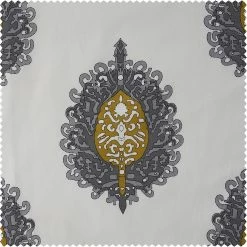 Promo ❤️ Exclusive Fabrics Mayan Printed Cotton Tie-Up Window Shade - 46 X 63 Mayan Teal 🎁 -Exclusive Fabrics SHOP Exclusive Fabrics Mayan Printed Cotton Tie Up Window Shade 13