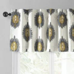 Best reviews of ✔️ Exclusive Fabrics Mayan Printed Cotton Window Valance - 50 X 19 Mayan Gold 🥰 -Exclusive Fabrics SHOP Exclusive Fabrics Mayan Printed Cotton Window Valance 7
