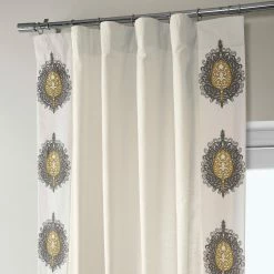 Promo ⭐ Exclusive Fabrics Mayan Solid Cotton Bordered Curtain (1 Panel) Mayan Gold 🌟 14 Promo ⭐ Exclusive Fabrics Mayan Solid Cotton Bordered Curtain (1 Panel) Mayan Gold 🌟 -Exclusive Fabrics SHOP Exclusive Fabrics Mayan Solid Cotton Bordered Curtain 281 Panel29 3