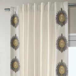 Promo ⭐ Exclusive Fabrics Mayan Solid Cotton Bordered Curtain (1 Panel) Mayan Gold 🌟 16 Promo ⭐ Exclusive Fabrics Mayan Solid Cotton Bordered Curtain (1 Panel) Mayan Gold 🌟 -Exclusive Fabrics SHOP Exclusive Fabrics Mayan Solid Cotton Bordered Curtain 281 Panel29 5