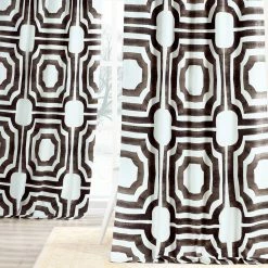 Cheap 🧨 Exclusive Fabrics Mecca Printed Cotton Curtain (1 Panel) 😍