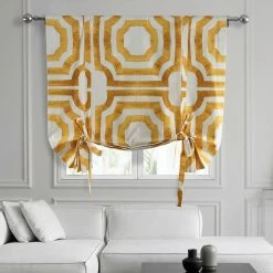 Coupon ✨ Exclusive Fabrics Mecca Printed Cotton Tie-Up Window Shade - 46 X 63 Mecca Brown ⌛ 19 Coupon ✨ Exclusive Fabrics Mecca Printed Cotton Tie-Up Window Shade - 46 X 63 Mecca Brown ⌛ -Exclusive Fabrics SHOP Exclusive Fabrics Mecca Printed Cotton Tie Up Window Shade 2
