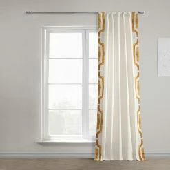 Best Pirce 👏 Exclusive Fabrics Mecca Solid Cotton Bordered Curtain (1 Panel) Mecca Grey 😀 21 Best Pirce 👏 Exclusive Fabrics Mecca Solid Cotton Bordered Curtain (1 Panel) Mecca Grey 😀 -Exclusive Fabrics SHOP Exclusive Fabrics Mecca Solid Cotton Bordered Curtain 281 Panel29 4