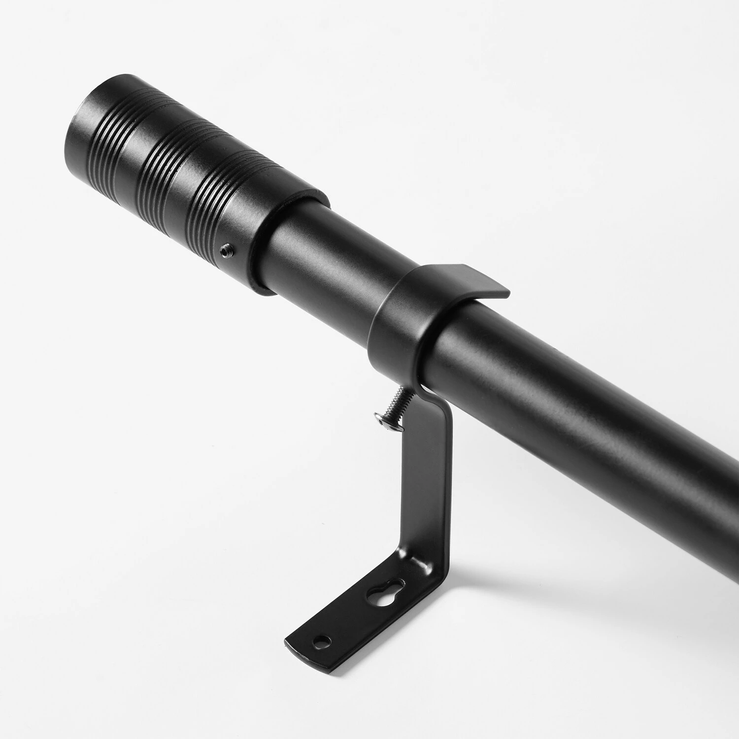 Brand new 🔥 Exclusive Fabrics Modern Barrel Extendable Metal Rod Set, 52 - 144 Nickel 👍 9 Brand new 🔥 Exclusive Fabrics Modern Barrel Extendable Metal Rod Set, 52 - 144 Nickel 👍 - Image 7