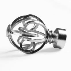 Buy 🎁 Exclusive Fabrics Modern Orb Extendable Metal Rod Set, 52 - 144 Matte Black 😍 -Exclusive Fabrics SHOP Exclusive Fabrics Modern Orb Extendable Metal Rod Set2C 52 144 7