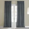 Top 10 😍 Exclusive Fabrics Natural Grey Velvet Blackout Curtain (1 Panel) 👏 -Exclusive Fabrics SHOP Exclusive Fabrics Natural Grey Velvet Blackout Curtain Panel