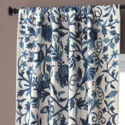 Buy 💯 Exclusive Fabrics Norway Embroidered Cotton Crewel Curtain (1 Panel) 😉 11 Buy 💯 Exclusive Fabrics Norway Embroidered Cotton Crewel Curtain (1 Panel) 😉 -Exclusive Fabrics SHOP Exclusive Fabrics Norway Embroidered Cotton Crewel Curtain 2