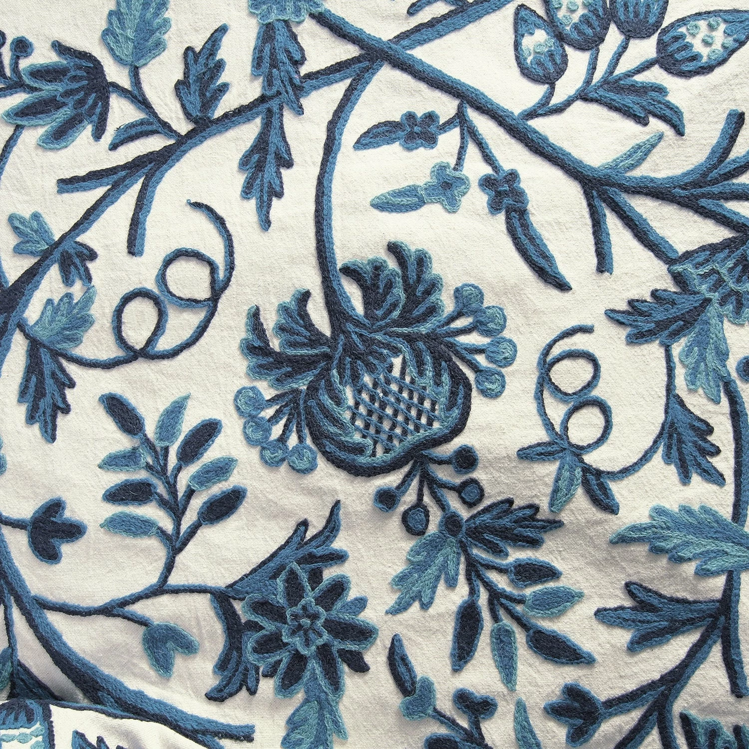 Buy 💯 Exclusive Fabrics Norway Embroidered Cotton Crewel Curtain (1 Panel) 😉 9 Buy 💯 Exclusive Fabrics Norway Embroidered Cotton Crewel Curtain (1 Panel) 😉 - Image 7