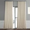 Buy 🔔 Exclusive Fabrics Bellino Oat Cream Room Darkening Single Curtain Panel 🎉