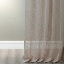 Brand new 🛒 Exclusive Fabrics Open Weave Linen Sheer Curtain (1 Panel) White ⌛ -Exclusive Fabrics SHOP Exclusive Fabrics Open Weave Cinder Grey Linen Sheer Curtain Panel 1