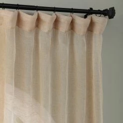 Best reviews of 😍 Exclusive Fabrics Open Weave Natural Linen Sheer Curtain (1 Panel) 🎉 -Exclusive Fabrics SHOP Exclusive Fabrics Open Weave Natural Curtain Panel 1