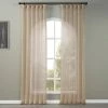 Best reviews of 😍 Exclusive Fabrics Open Weave Natural Linen Sheer Curtain (1 Panel) 🎉 -Exclusive Fabrics SHOP Exclusive Fabrics Open Weave Natural Curtain Panel