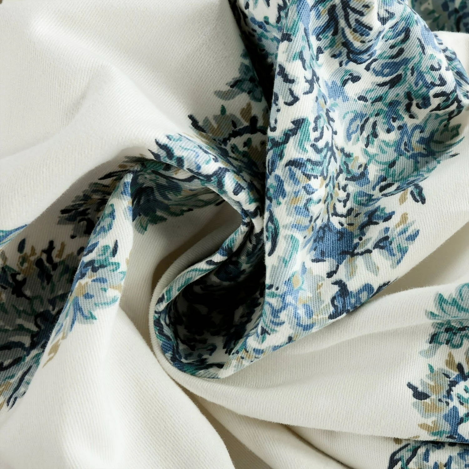 Wholesale 🛒 Exclusive Fabrics Paisley Park Printed Cotton Twill Curtain (1 Panel) Paisley Park Blue 👏 10 Wholesale 🛒 Exclusive Fabrics Paisley Park Printed Cotton Twill Curtain (1 Panel) Paisley Park Blue 👏 - Image 8