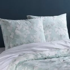 Brand new 🌟 Exclusive Fabrics Pale Elm Cotton Percale Printed Reversible Duvet Cover Set 😍 -Exclusive Fabrics SHOP Exclusive Fabrics Pale Elm Cotton Percale Printed Reversible Duvet Cover Set 2