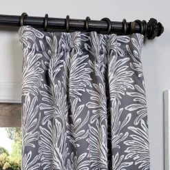 Buy 😍 Exclusive Fabrics Palm Room Darkening Curtain Panel Pair Flora Navy 🤩 27 Buy 😍 Exclusive Fabrics Palm Room Darkening Curtain Panel Pair Flora Navy 🤩 -Exclusive Fabrics SHOP Exclusive Fabrics Palm Blackout Curtain Panel Pair 02c09d4c 4255 4592 be26 2a886eb6f6cf