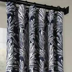 Buy 😍 Exclusive Fabrics Palm Room Darkening Curtain Panel Pair Flora Navy 🤩 18 Buy 😍 Exclusive Fabrics Palm Room Darkening Curtain Panel Pair Flora Navy 🤩 -Exclusive Fabrics SHOP Exclusive Fabrics Palm Blackout Curtain Panel Pair 36c0e0c0 fe68 4a1d bff3 6f769a0d7e49