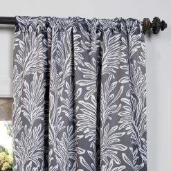 Buy 😍 Exclusive Fabrics Palm Room Darkening Curtain Panel Pair Flora Navy 🤩 28 Buy 😍 Exclusive Fabrics Palm Room Darkening Curtain Panel Pair Flora Navy 🤩 -Exclusive Fabrics SHOP Exclusive Fabrics Palm Blackout Curtain Panel Pair 5e69aa82 1358 4ae2 a292 cf0797996bc0