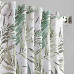 Best Pirce ⌛ Exclusive Fabrics Palms Green Printed Linen Textured Blackout Curtain (1 Panel) 😍 -Exclusive Fabrics SHOP Exclusive Fabrics Palms Green Printed Linen Textured Blackout Curtain 09795196 e86b 4fe7 9391 3ea77ad6b3e6