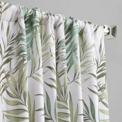 Best Pirce ⌛ Exclusive Fabrics Palms Green Printed Linen Textured Blackout Curtain (1 Panel) 😍 -Exclusive Fabrics SHOP Exclusive Fabrics Palms Green Printed Linen Textured Blackout Curtain 350dd4b1 b3ec 45f9 a6db f73ee23bd706
