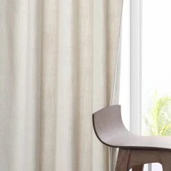 Best deal 👏 Exclusive Fabrics Pebble Weave Faux Linen Curtain (1 Panel) Nightshade Grey 🛒 -Exclusive Fabrics SHOP Exclusive Fabrics Pebble Weave Faux Linen Curtain 11