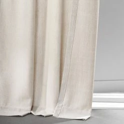Best deal 👏 Exclusive Fabrics Pebble Weave Faux Linen Curtain (1 Panel) Nightshade Grey 🛒 -Exclusive Fabrics SHOP Exclusive Fabrics Pebble Weave Faux Linen Curtain 12