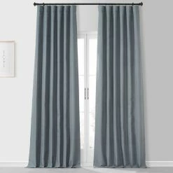 Top 10 🌟 Exclusive Fabrics Placid Thermal Blackout Curtain Pair (2 Panels) Moonlight Grey ✔️ -Exclusive Fabrics SHOP Exclusive Fabrics Placid Thermal Blackout Curtain Pair 282 Panels29 2