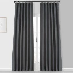 Top 10 🌟 Exclusive Fabrics Placid Thermal Blackout Curtain Pair (2 Panels) Moonlight Grey ✔️ -Exclusive Fabrics SHOP Exclusive Fabrics Placid Thermal Blackout Curtain Pair 282 Panels29 7