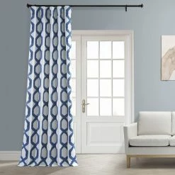 Top 10 ✨ Exclusive Fabrics Rhombus Blackout Room Darkening Curtain Panel Pair (2 Panels) Rhombus Night Blue ✨ 13 Top 10 ✨ Exclusive Fabrics Rhombus Blackout Room Darkening Curtain Panel Pair (2 Panels) Rhombus Night Blue ✨ -Exclusive Fabrics SHOP Exclusive Fabrics Rhombus Blackout Room Darkening Curtain Panel Pair 2