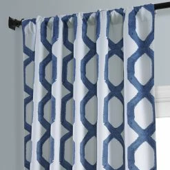 Top 10 ✨ Exclusive Fabrics Rhombus Blackout Room Darkening Curtain Panel Pair (2 Panels) Rhombus Night Blue ✨ 16 Top 10 ✨ Exclusive Fabrics Rhombus Blackout Room Darkening Curtain Panel Pair (2 Panels) Rhombus Night Blue ✨ -Exclusive Fabrics SHOP Exclusive Fabrics Rhombus Blackout Room Darkening Curtain Panel Pair 5