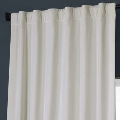 Brand new ⌛ Exclusive Fabrics Royal Lux Velvet Curtain (1 Panel) Lucky Green ✨ -Exclusive Fabrics SHOP Exclusive Fabrics Royal Lux Velvet Curtain 11