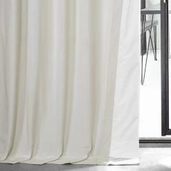 Brand new ⌛ Exclusive Fabrics Royal Lux Velvet Curtain (1 Panel) Lucky Green ✨ -Exclusive Fabrics SHOP Exclusive Fabrics Royal Lux Velvet Curtain 14