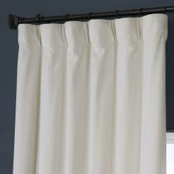 Brand new ⌛ Exclusive Fabrics Royal Lux Velvet Curtain (1 Panel) Lucky Green ✨ -Exclusive Fabrics SHOP Exclusive Fabrics Royal Lux Velvet Curtain 9